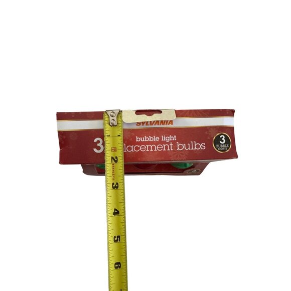 Sylvania Bubble Light 3 Replacement Bulbs Indoor Christmas - Picture 6 of 6